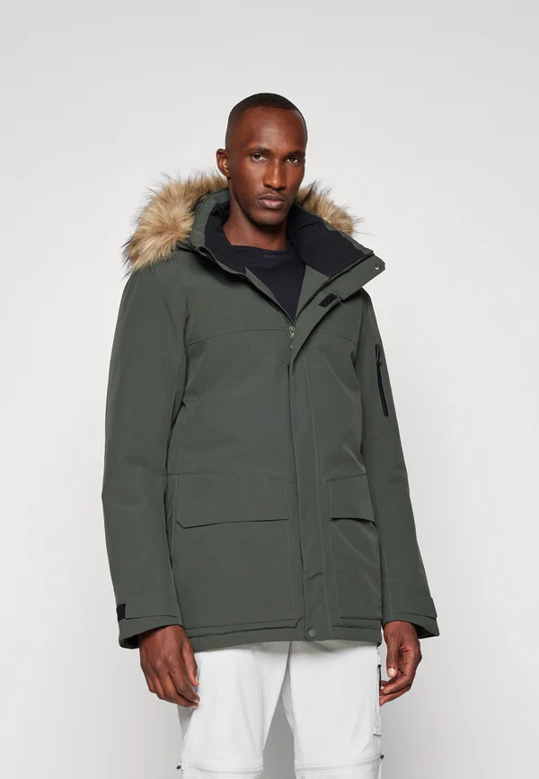 MAXBASS - Wintermantel - dark green