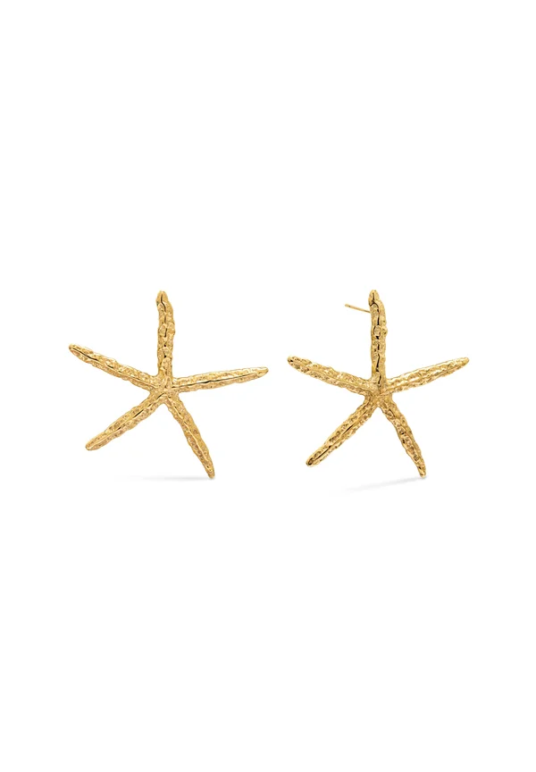 MAXI STARFISH - Ohrringe - gold-coloured