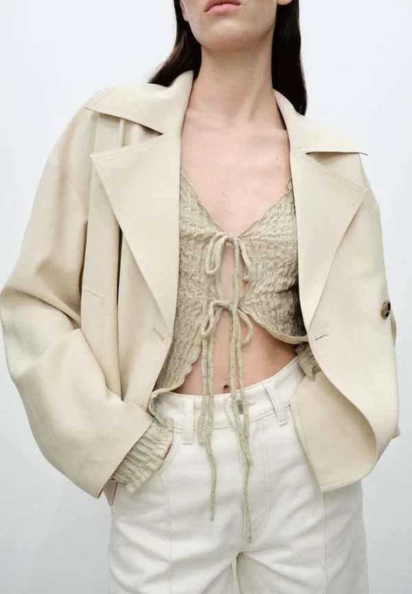 MAY - Strickjacke - sand