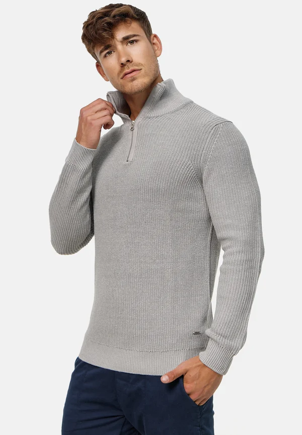 MAYER - Strickpullover - lt grey mix