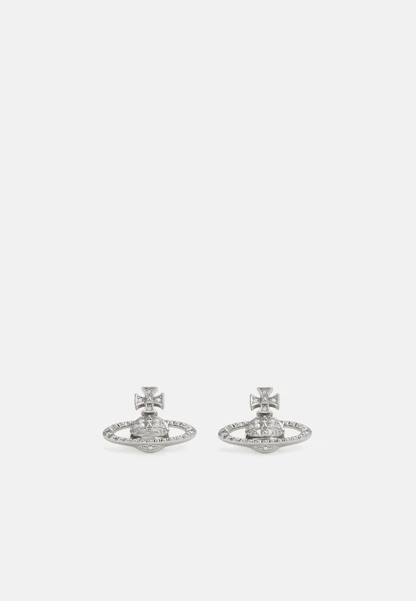 MAYFAIR RELIEF EARRINGS - Ohrringe - silver-coloured