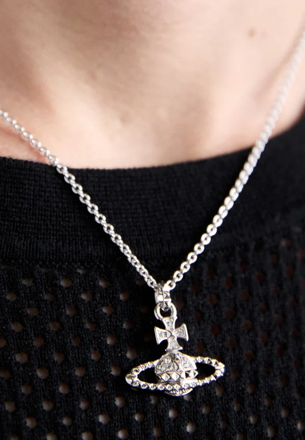 MAYFAIR RELIEF PENDANT UNISEX - Halskette - silver-coloured