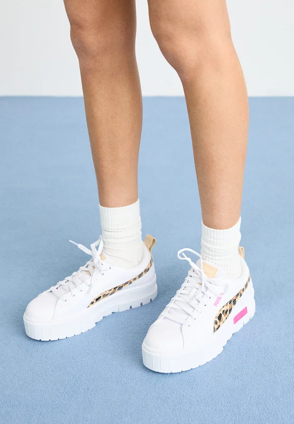 MAYZE - Sneaker low - white/granola