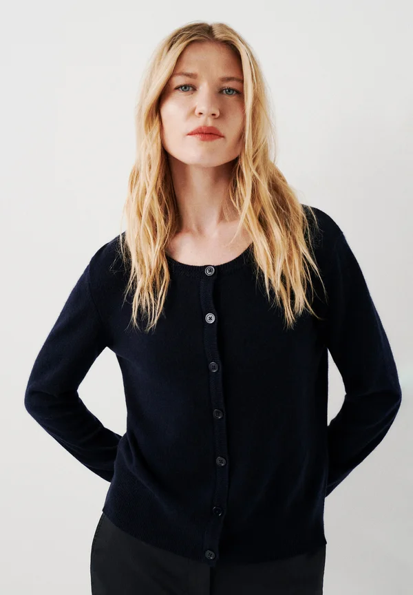 MCAROLINE - Strickjacke - bleu marine