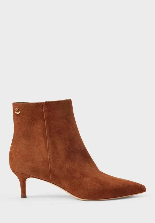 MCKAY BOOTIE HEEL - Stiefelette - brown