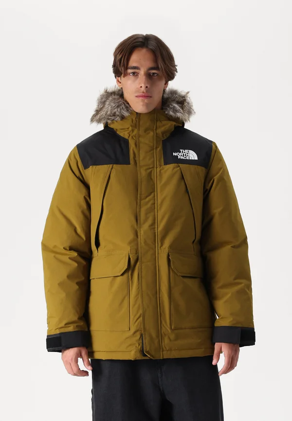 MCMURDO - Daunenjacke - moss green/black