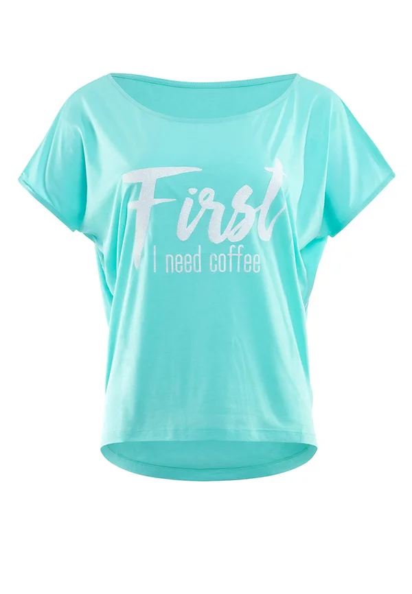 MCT002 ULTRA LIGHT  - T-Shirt print - mint/glitter/white