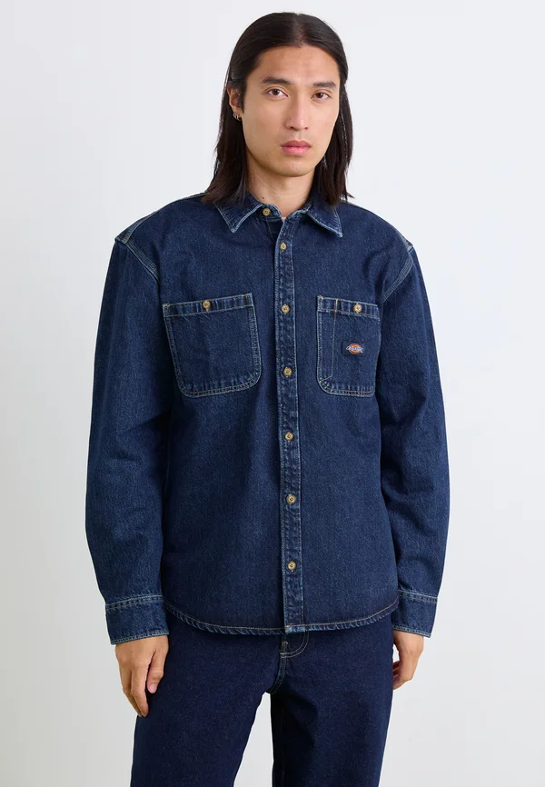 MECHANIC SHIRT - Hemd - dark indigo