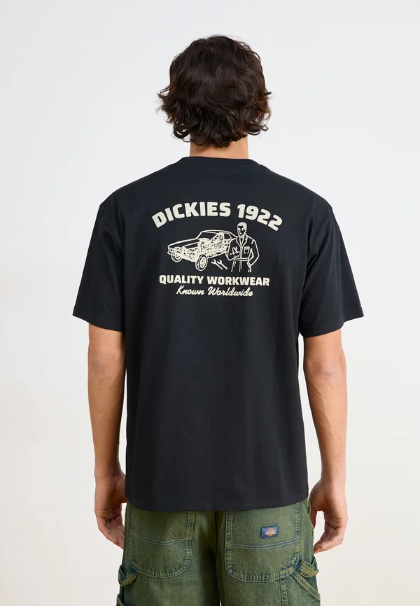 MECHANIC TEE - T-Shirt print - black