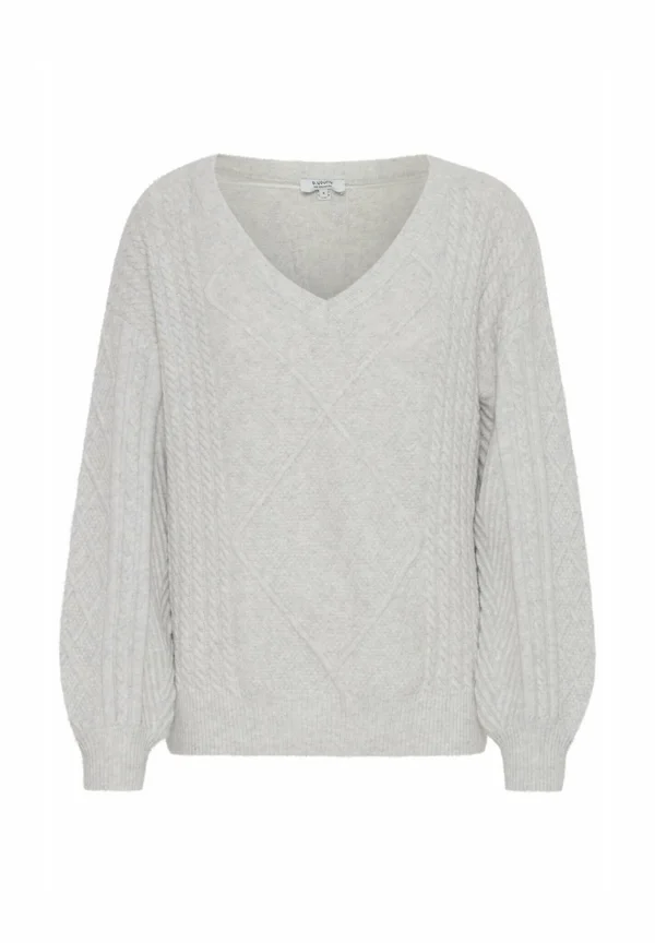 MEDI - Strickpullover - light grey