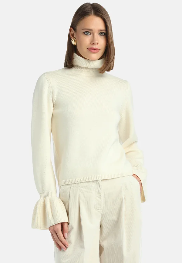 MEDIANTE - Strickpullover - bianco
