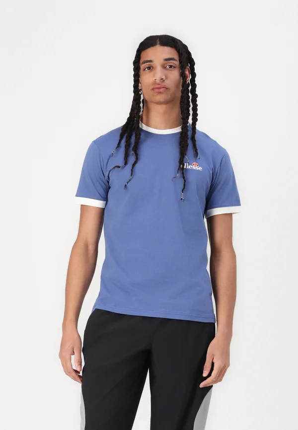 MEDUNO TEE - T-Shirt basic - navy