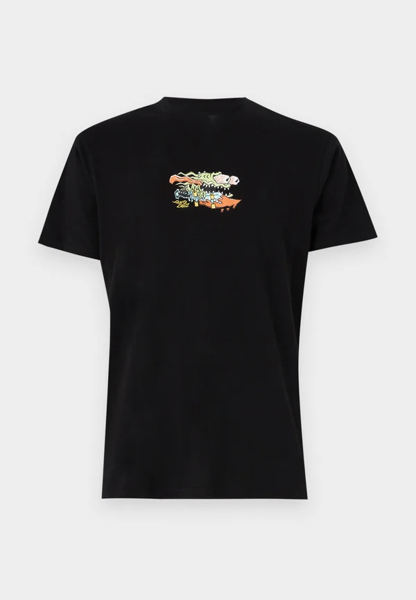 MEEK SCRATCHED SLASHER FRONT UNISEX - T-Shirt print - black