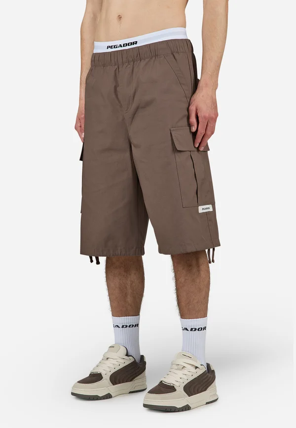 MEEKER PARACHUTE - Shorts - cozy brown
