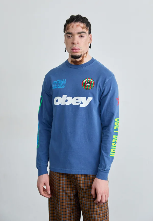 MEGA GLOBAL MANIA - Langarmshirt - dark blue