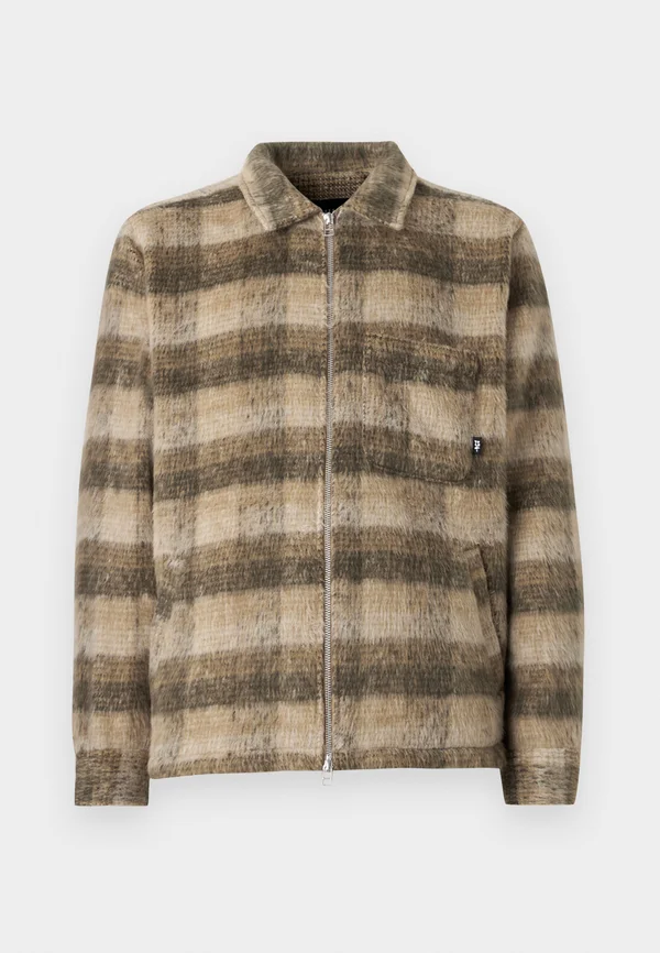 MEGABLAST PLAID JACKET UNISEX - Fleecejacke - desert