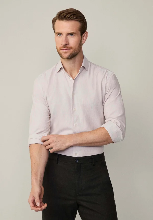 MEL STRIPE - Businesshemd - tan brown