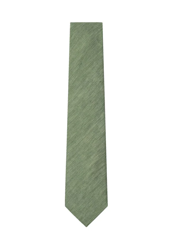 MELANGE HERRB T - Krawatte - green
