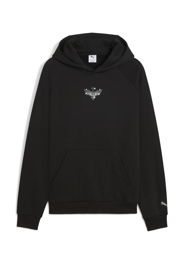 MELO ALWAYZ ON - Kapuzenpullover - black team silver