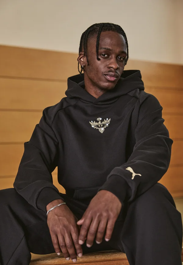 MELO ALWAYZ ON - Kapuzenpullover - black