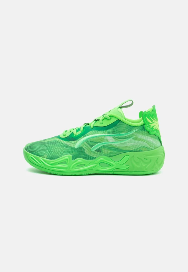 MELO MB.04 LO TEAM - Basketballschuh - green glare/fizzy light