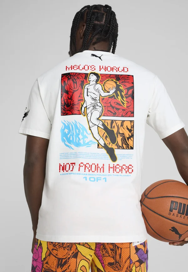 MELO PHOENIX BASKETBALL - T-Shirt print - white