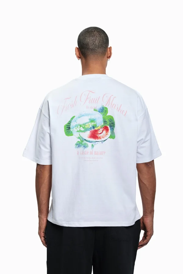 MELON UNISEX - T-Shirt print - white