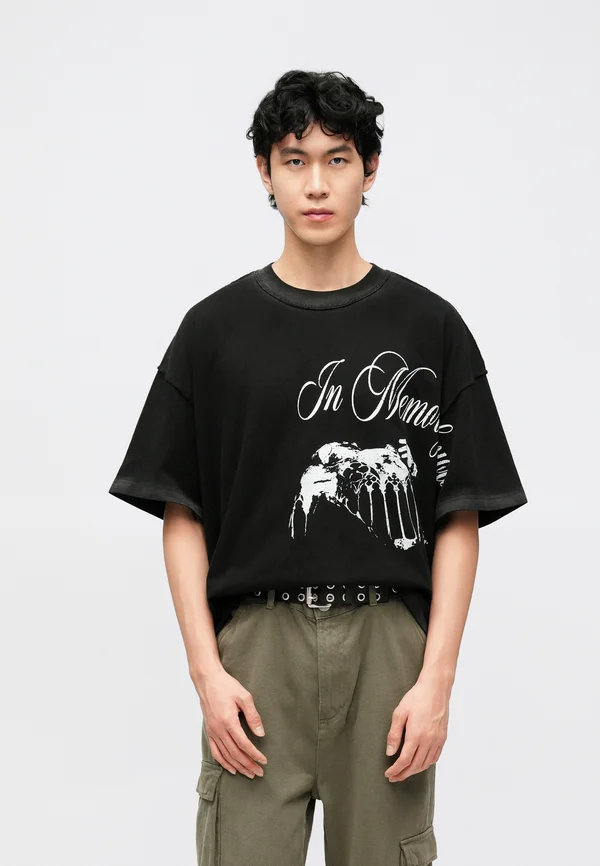 MEMORY - T-Shirt print - black