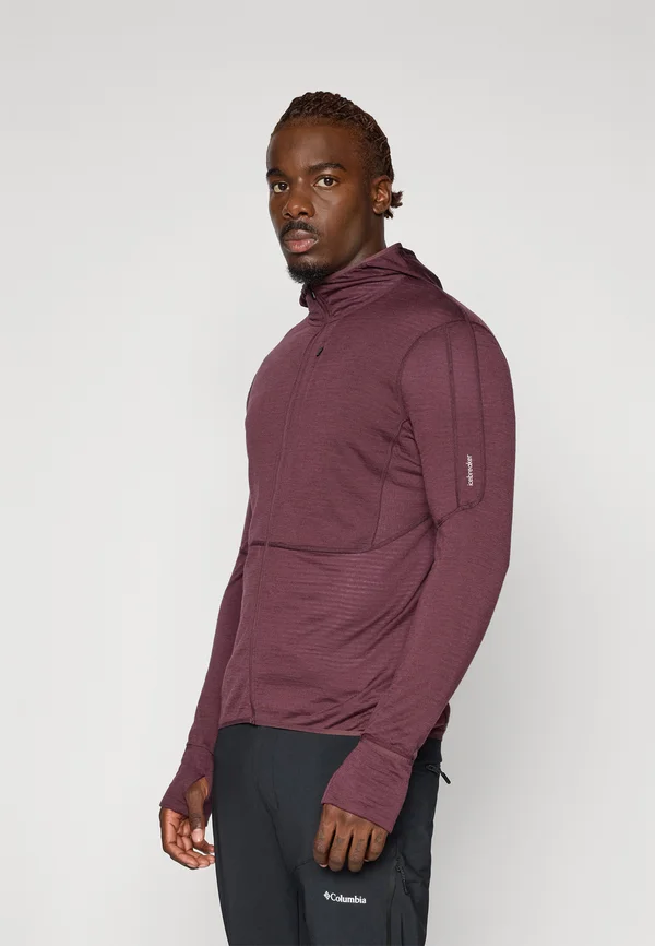 MEN BLEND REALFLEECE™ DESCENDER ZIP HOODIE - Trainingsjacke - java