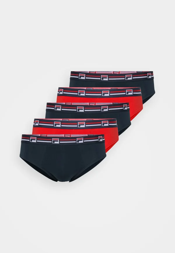 MEN BRIEF 5 PACK - Slip - navy/red