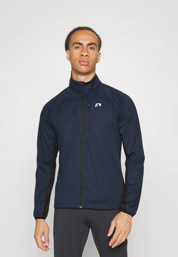 MEN CORE CROSS JACKET - Laufjacke - black iris