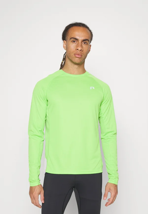 MEN CORE RUNNING - Langarmshirt - green flash