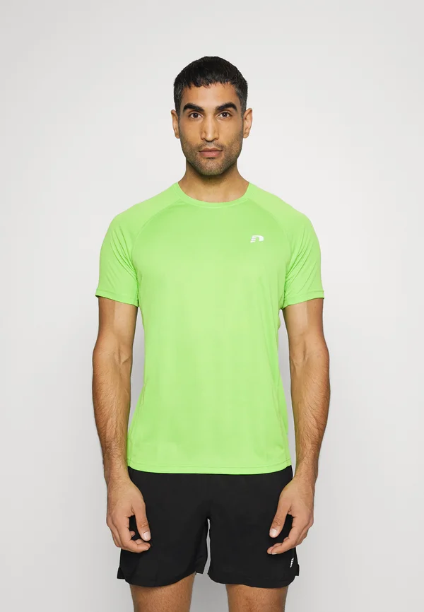 MEN CORE RUNNING - Sport T-Shirt - green flash