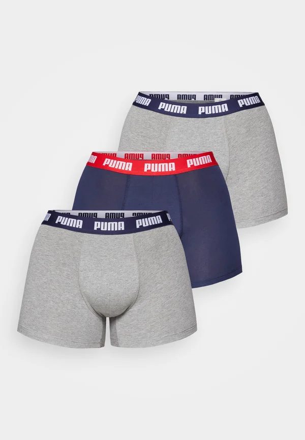MEN EVERYDAY 3 PACK - Panties - grey/navy/red combo