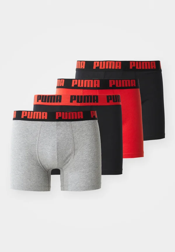 MEN EVERYDAY 4 PACK  - Panties - red/grey/black