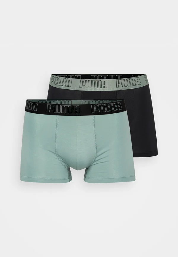 MEN EVERYDAY TRUNKS 2 PACK - Panties - olive green/black