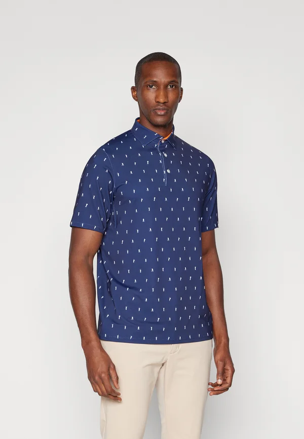 MEN GOLFER  - Poloshirt - atlanta blue/white