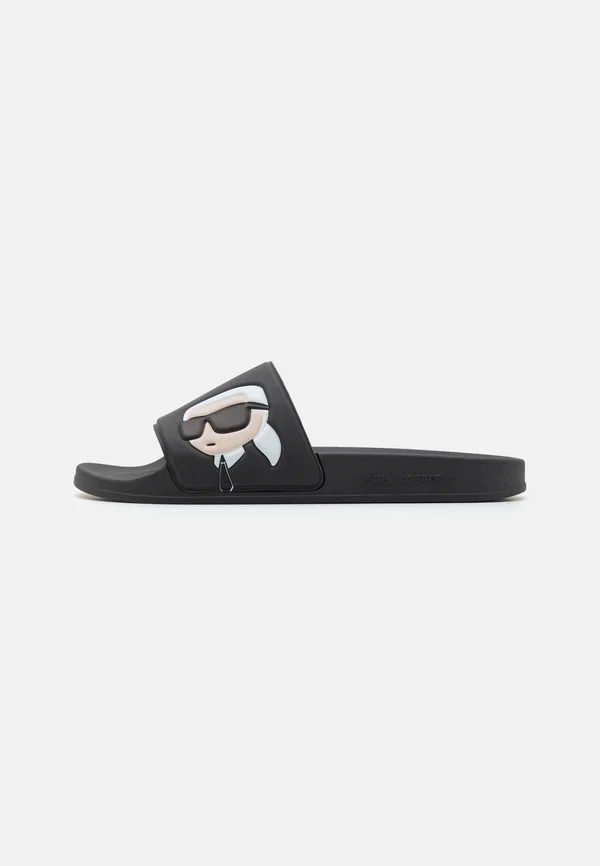 MEN KONDO SLIDE - Hausschuh - black