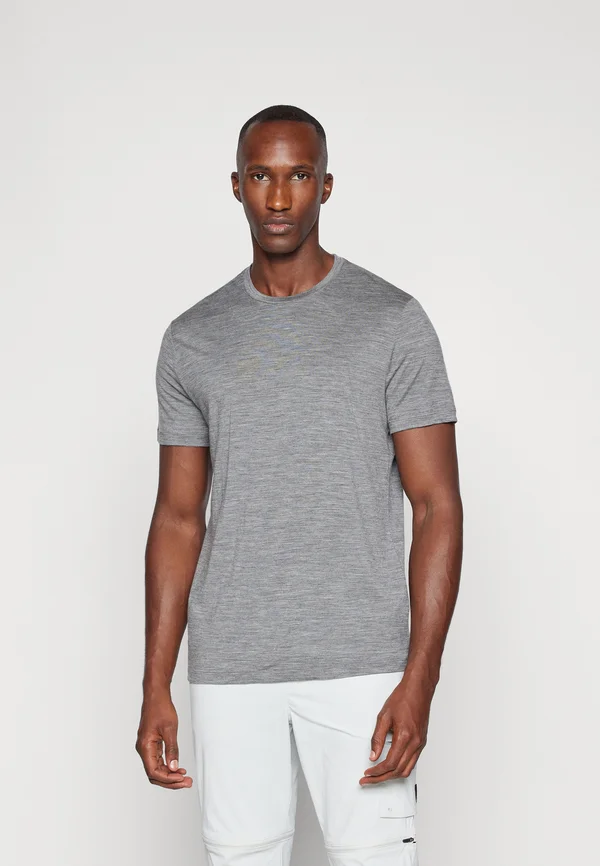 MEN MERINO 150 TECH LITE SS TEE - Sport T-Shirt - medium grey