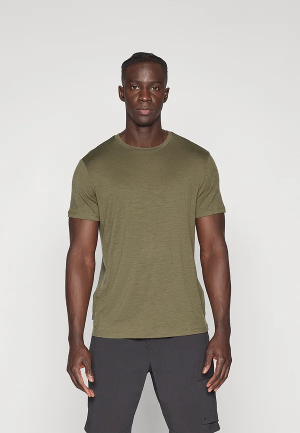 MEN MERINO 150 TECH LITE TEE - Sport T-Shirt - loden