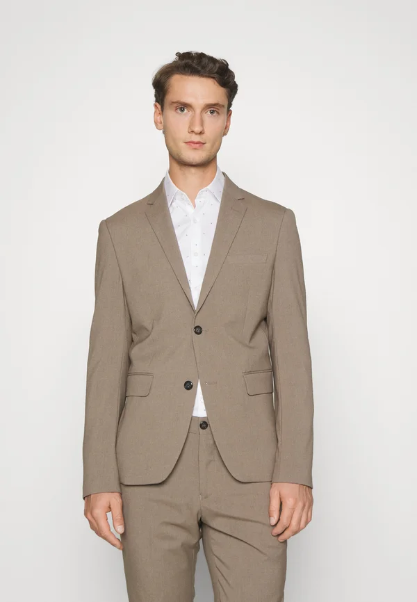 MEN SUIT - Anzug - deep sand mel
