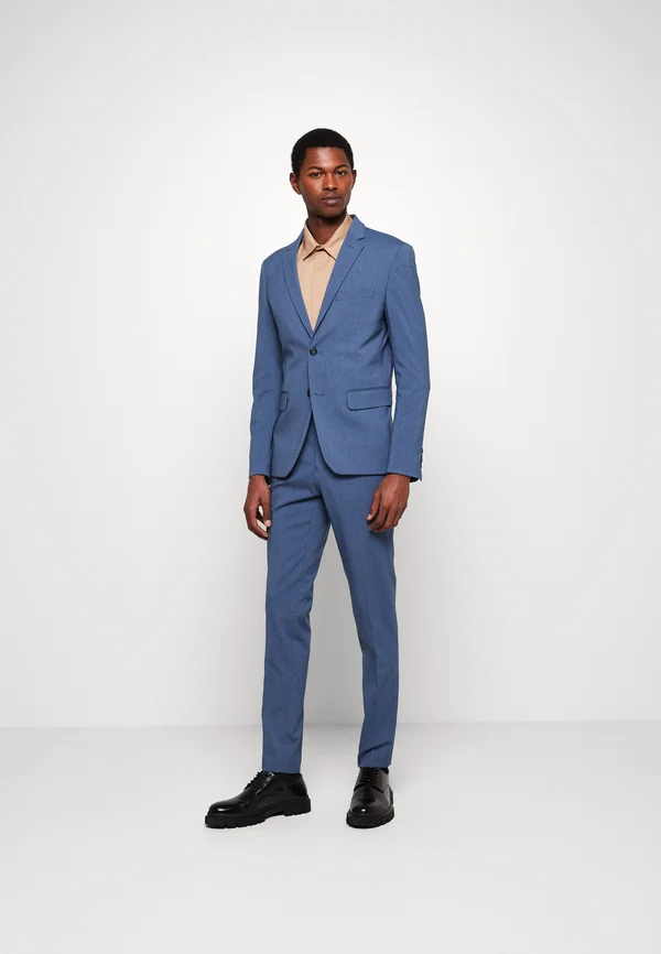MEN SUIT - Anzug - steel blue