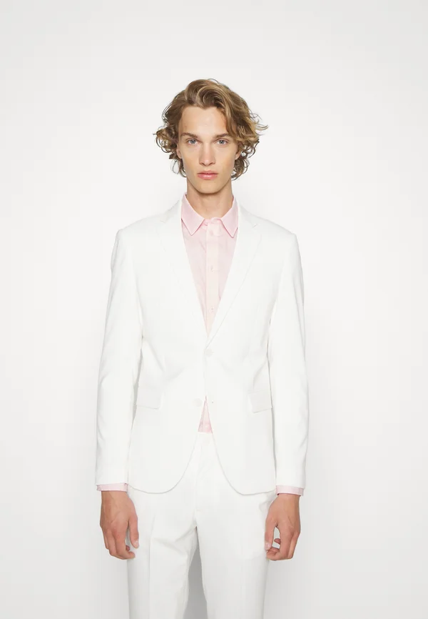 MEN SUIT - Anzug - white