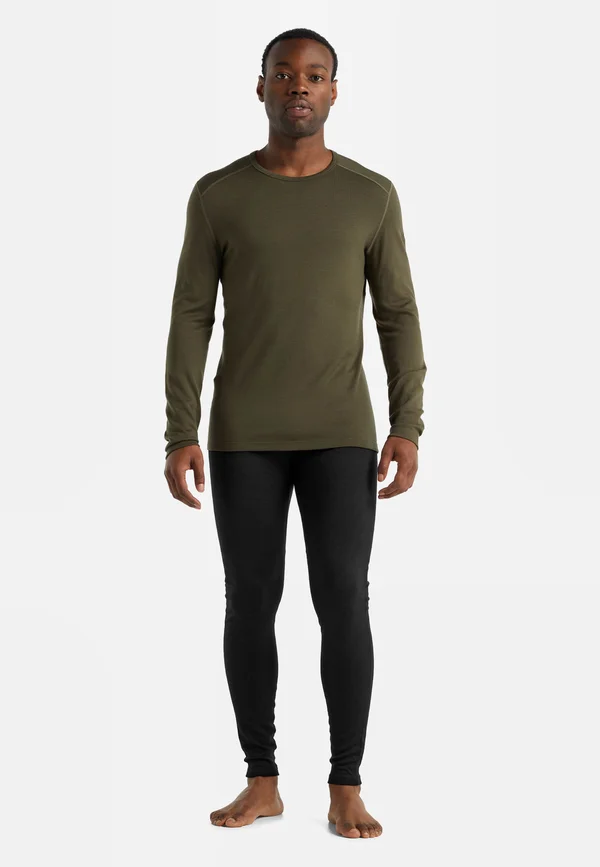 MEN TECH CREWE - Unterhemd/-shirt - OLIVE