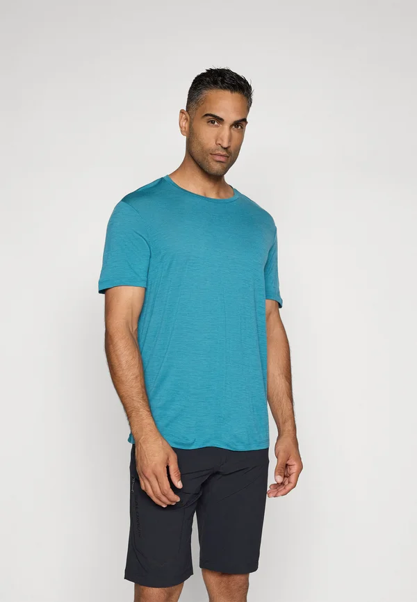 MEN TECH LITE TEE - Sport T-Shirt - topaz