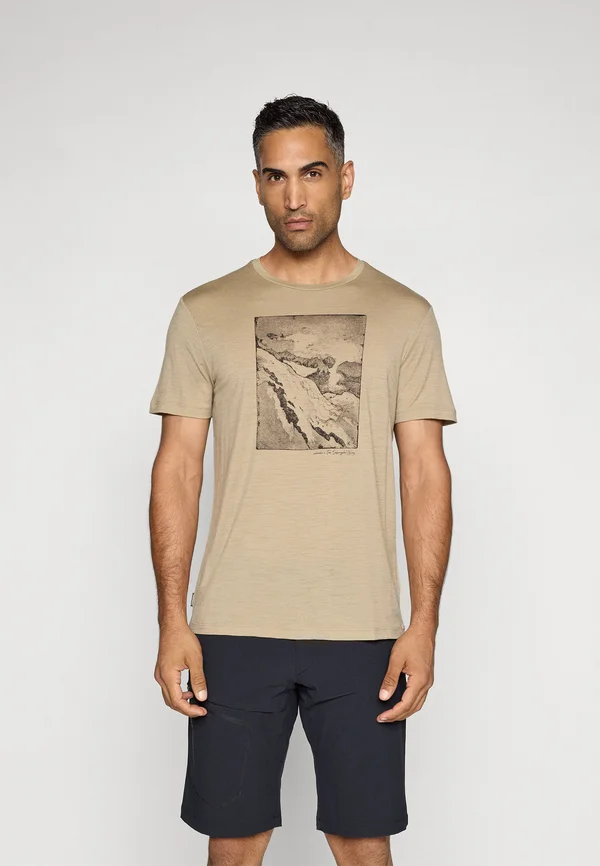 MEN TECH LITE TEE SUMMIT - Sport T-Shirt - flagstone