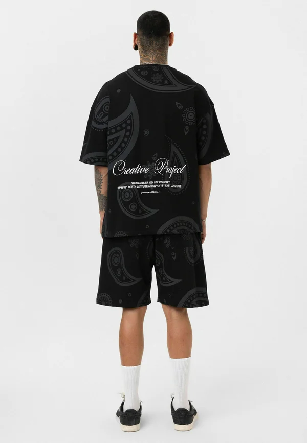MENNO - Jogginghose - black