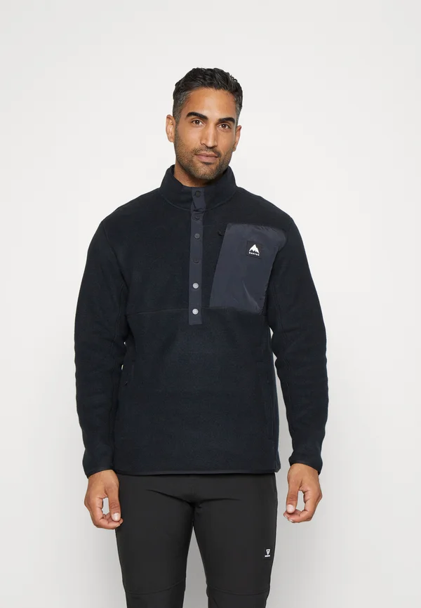MENS CINDER - Fleecepullover - true black