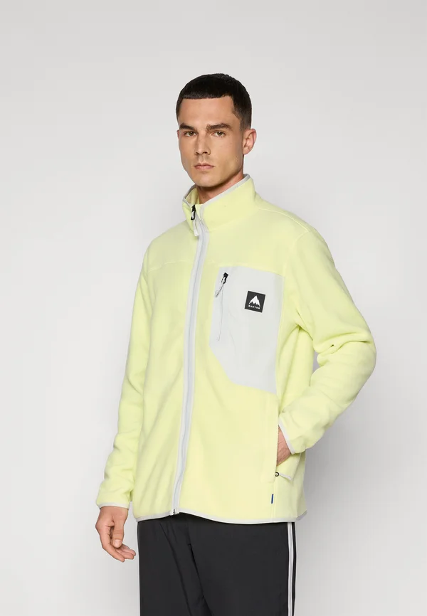 MENS CINDER FULL ZIP  - Fleecejacke - glow yellow green