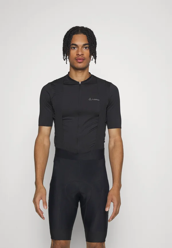 MENS CORE BIB SHORTS - Tights - anthracite